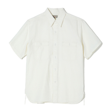 Buzz Rickson's Lot No. BR35857 / WHITE CHAMBRAY WORK SHIRT (SHORT SLEEVE)画像