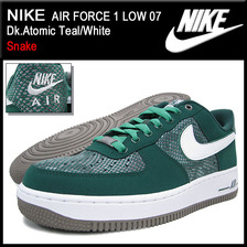 NIKE AIR FORCE 1 LOW 07 Dk.Atomic Teal/White Snake 488298-306画像