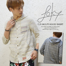 Loky 7/S MULTI HOOD SHIRT 11827040画像