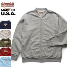 CAMCO MFG 長袖スエット ジップ ジャケット カーディガン画像
