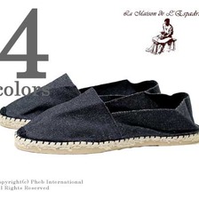 LA MAISON DE L'ESPADRILLE キャンバスエスパドリーユ画像