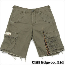 DENIM & SUPPLY Ralph Lauren REPAIRED CLASSIC SHORT KHAKI画像