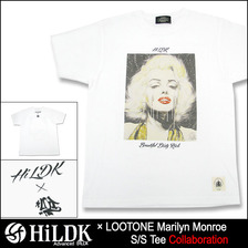 HiLDK/81LDK &times;LOOTONE Marilyn Monroe S/S Tee Collaboration LDT3342画像