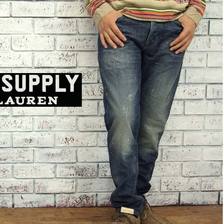 DENIM & SUPPLY Ralph Lauren ヴィンテージ加工 SLIM ジーンズ画像