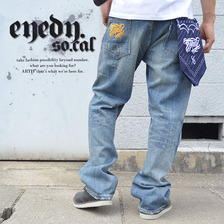 EYEDY デニムパンツ CON SAROS VINTAGE EYE-PT1314MB画像