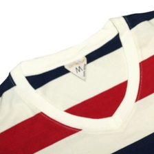 JOEY 20829 VネックポケットボーダーTee画像