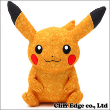 BEAMS &times; POKEMON モノグラム ピカチュウ ぬいぐるみ ORANGE画像