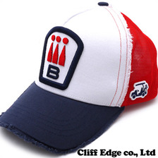 YOSHINORI KOTAKE x BEAMSGOLF コラボ メッシュキャップ RED画像