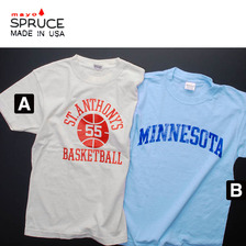 mayo SPRUCE 半袖ラバープリントTシャツ画像