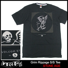VOLCOM Grim Rippage S/S Tee STONE AGE R3521303画像