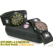 LUMINOX × STUSSY Evo Seal Watch コラボ画像
