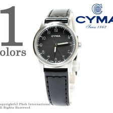 CYMA ROYAL NAVY BLK LEATHER画像