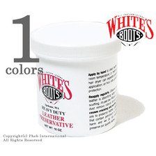 WHITE'S BOOTS 16oz LETHER PRESERVATIVE ホワイツ純正固形16ozワックス画像