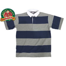 BARBARIAN 4INCH BORDER CASUAL RUGBY SHIRT画像