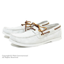 DANASSA SUEDE DECK SHOES (SUEDE) OFF-WHITE(8000) 5356画像