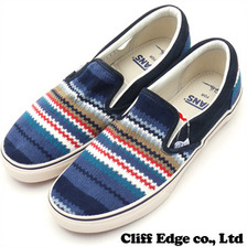 VANS &times; Ron Herman Native Knit Slip-On NAVY画像