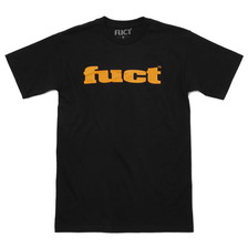 FUCT O.G. LOGO TEE (BLACK&times;ORANGE)画像