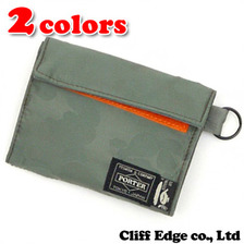 A BATHING APE &times; PORTER PORTER JACQUARD ABC WALLET(SIDE) 1023-182-991画像