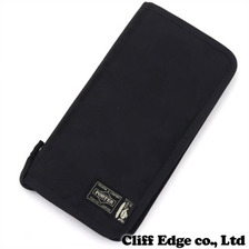 A BATHING APE &times; PORTER JACQUARD ABC PASSPORT CASE BLACK 1023-182-987画像