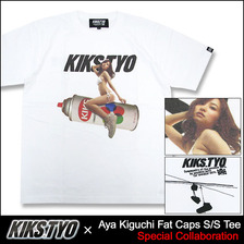 KIKS TYO &times;Aya Kiguchi Fat Caps S/S Tee Special Collaboration KT1305TAYA-02画像