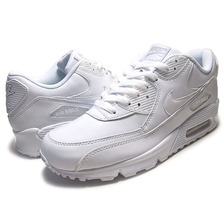 NIKE MAX 90 LEATHER wht/wht 302519-113画像