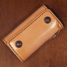 THE FLAT HEAD KE-01 手縫いキーケース画像