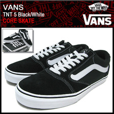 VANS TNT 5 Black/White CORE SKATE VN-0L2ZBA2画像