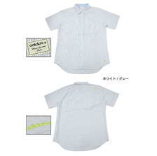 adidas ST LS S/S Shirt White/Grey Limited F41426画像