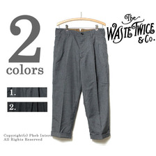 WASTE(TWICE) クロップドタイプスラックス WT-MR-H-P04画像