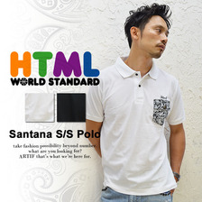 html Santana S/S Polo CT121画像