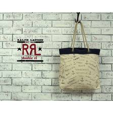 RRL マルチ ステンシル キャンバス トートバッグ画像