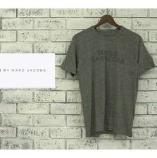 MARC JACOBS レディース SUPER HARD CORE スラブ地 Tシャツ GRAY画像