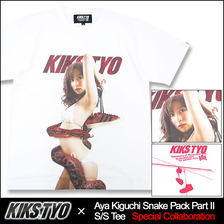 KIKS TYO &times;Aya Kiguchi Snake Pack Part II S/S Tee Special Collaboration KT1305TAYA-03画像