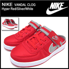 NIKE VANDAL CLOG Hyper Red/Silver/White 599381-601画像