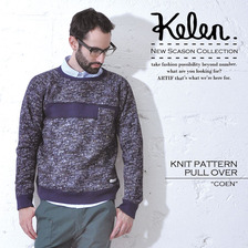 Kelen KNIT PATTERN PULL OVER "COEN" KL13WCS1画像