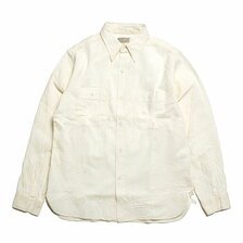 Buzz Rickson's WHITE CHAMBRAY WORK SHIRT BR25996画像