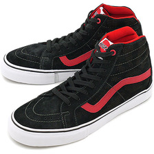 VANS SK8-HI NOTCHBACK PRO (HOSOI) BLACK/WHITE/RED VN-0OK48MR画像
