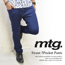 mtg.  SWEAT 5POCKET PANT 0831601画像