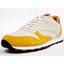 Reebok CL LEATHER LUX "HANON" "CL LEATHER 30th ANNIVERSARY" "LIMITED EDITION for CERTIFIED NETWORK" BGE/YEL/RED V53108画像