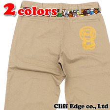 A BATHING APE MILO ALL ANIMALS CHINO PANTS 2080-152-013画像
