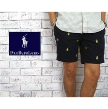 POLO RALPH LAUREN  マルチ エンブレム チノ ショーツ NAVY画像