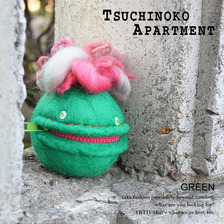 TSUCHINOKO APARTMENT TSUCHINOKO コインケース GREEN画像