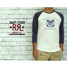 RRL ラグラン ベースボール 七分 Tシャツ画像