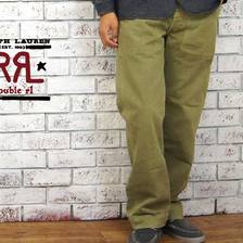 RRL ミリタリー ベイカーパンツ KHAKI GREEN画像