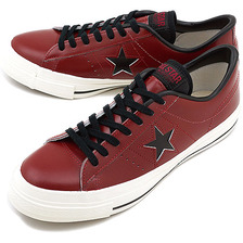 CONVERSE ONE STAR J バーガンディー/ブラック 32346612画像