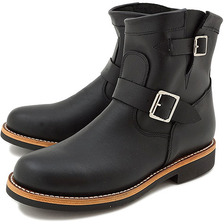 PISTOLERO 7&rdquo; Engineer Boot  BLACK 101-01画像