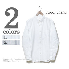 good thing オックスフォードボタンダウンシャツ GT1133101画像