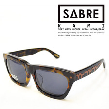 SABRE KAMI 2 TORTOISE/BRONZE METAL GREY LENSES SV133-2901JV画像
