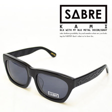 SABRE KAMI BLACK/MATTT BK METAL GREY LENSES SV133-1501J画像