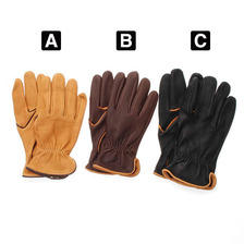 GEIER GLOVE CO. 250ES パイピング トリム レザーグローブ画像